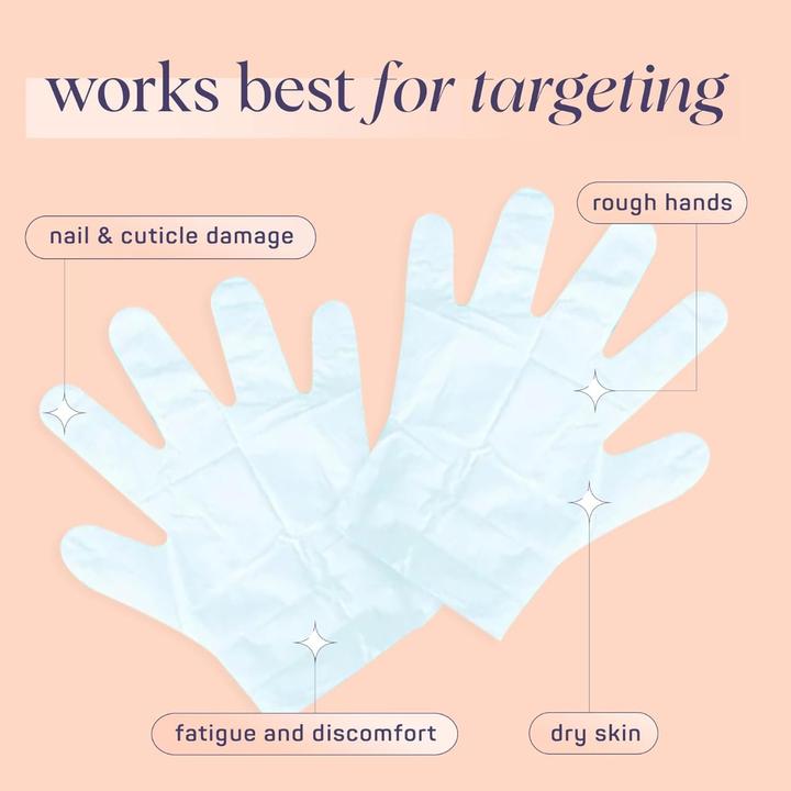 Actual product image SpaLife Moisturising gloves with cocoa butter & vitamin E