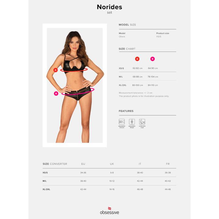 Actual product image Obsessive Norides Zweiteiliges Set M/L (M/L)