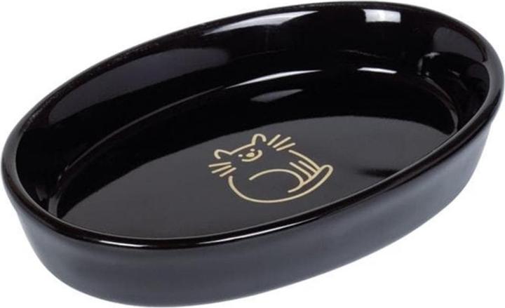 Actual product image Nobby Cats ceramic bowl oval Golden Cat (0.12 l)