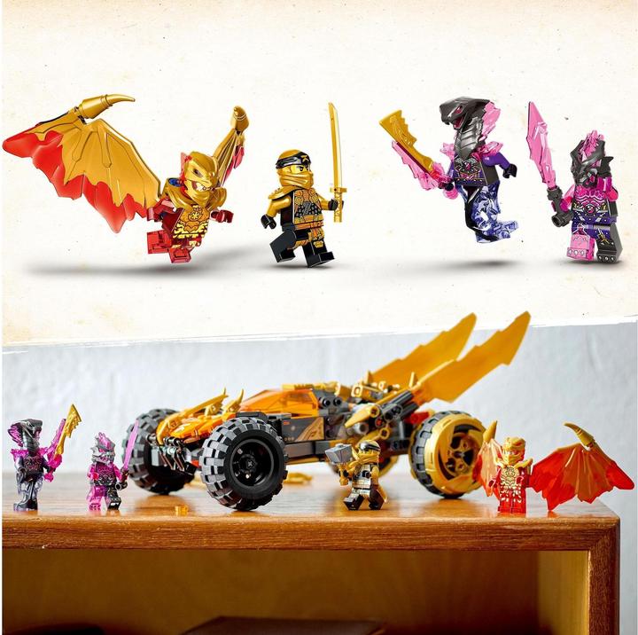 Actual product image LEGO Cole's dragon speedster (71769, LEGO Ninjago)