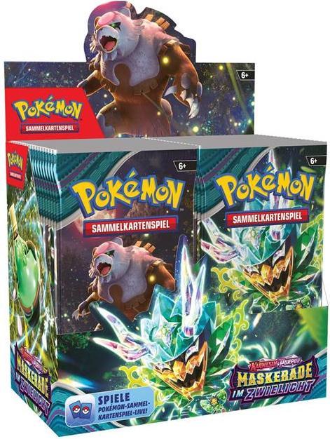 Actual product image Pokémon Pokemon Maskerade im Zwielicht Booster Pack (German, Booster Pack)