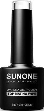 Immagine prodotto Sunne Sunone - Uv/Led Gel Polish Top Mat No Wipe Matte Hybrid Top Without Wiping 5Ml (incolore, Vernice UV gel)