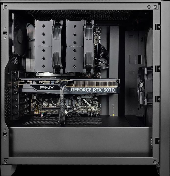 Produktbild Brentford BF864 Intel Ultra9 RTX5070 Workstation (Intel Core Ultra 9 285K, 128 GB, 4000 GB)