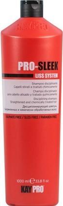 Produktbild Kay Color KEPRO Kay Pro PRO-SLEEK Liss System Disciplining Shampoo für geglättetes und chemisch behandeltes (1000 ml, Flüssiges Shampoo)