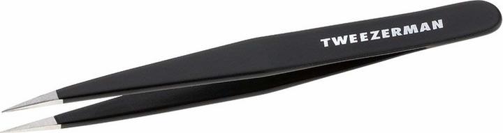 Tweezerman Spitze Edelstahlpinzette Midnight Black