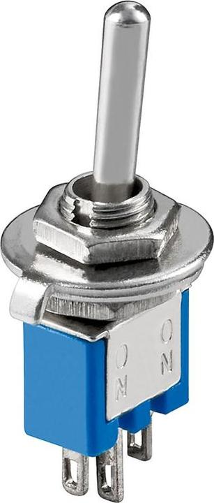 Goobay Toggle Switch Subminiature, Blue