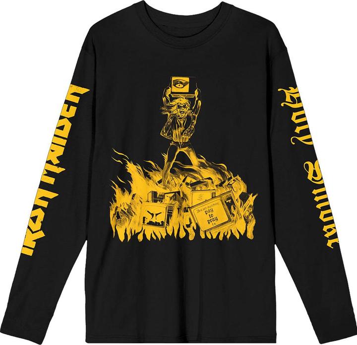 Produktbild Iron Maiden Holy Smoke Isolated Yellow (Longsleeve) (M)