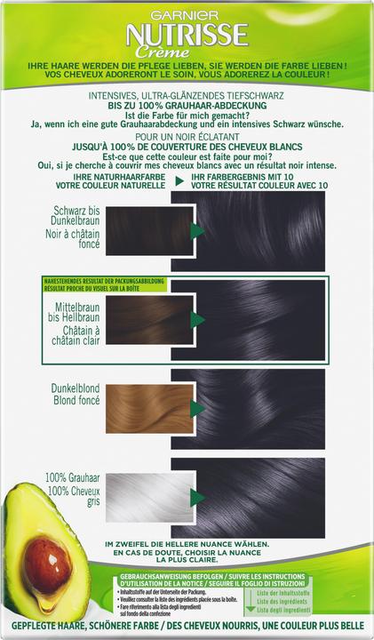Immagine prodotto Garnier Crème Nutrisse (10 Nero)