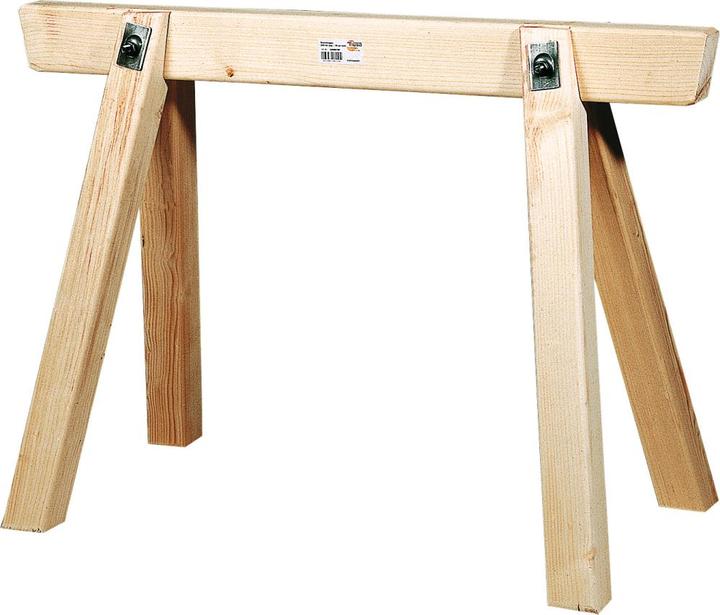 Produktbild Magni Triuso Bauschragen 120cm lang- 70cm hoch Gerüstbock Schrong Schrage Holzbock Bock Werkstattbock (10 cm, 120 cm)
