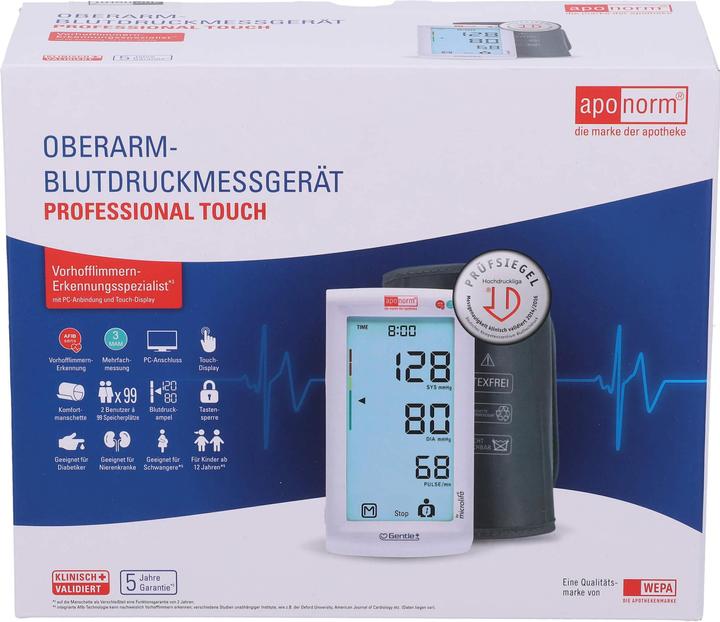 Image du produit Aponorm Tensiomètre Prof. Touch bras supérieur, 1 pc (Tensiomètre à bras)