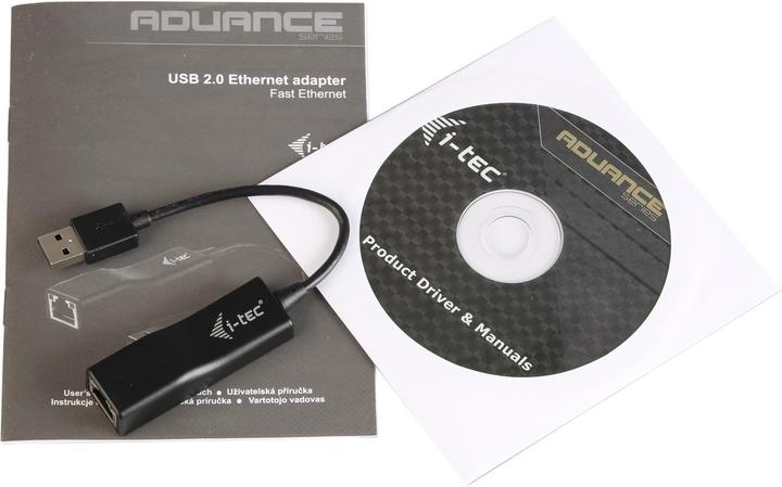 Produktbild i-tec USB 2.0 zu (USB, RJ45 (1x))
