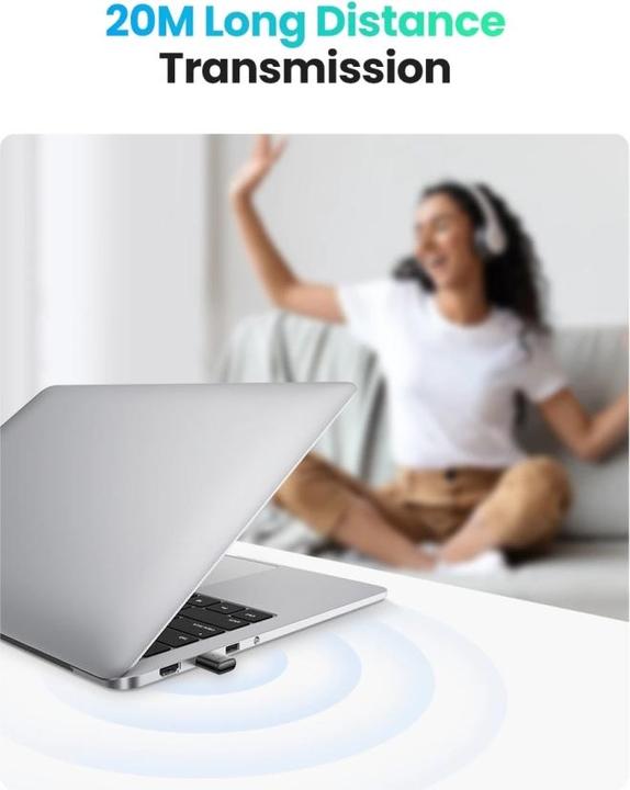 Productafbeelding Ugreen Bluetooth 5.0 USB adapter (Zender en ontvanger)