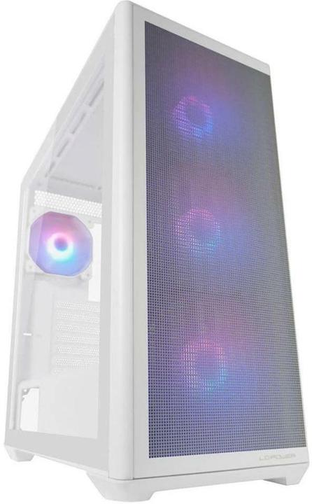 LC-Power Case Micro-ATX 811W white USB3.2/Audio,without power supply (mATX, Mini-ITX, E-ATX, ATX)