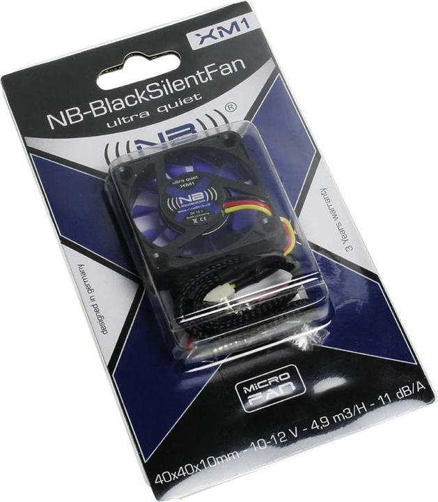 Produktbild Noiseblocker BlackSilent XM1 (40 mm, 1 x)