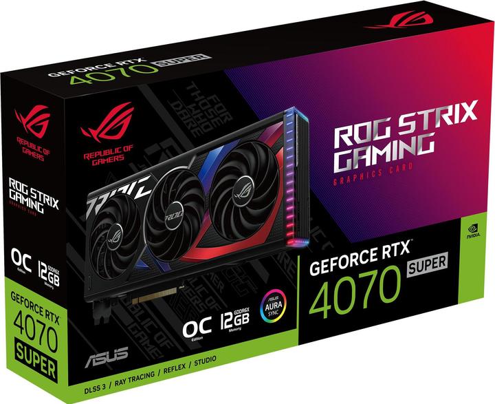 Actual product image ASUS GeForce RTX 4070 SUPER (12 GB)