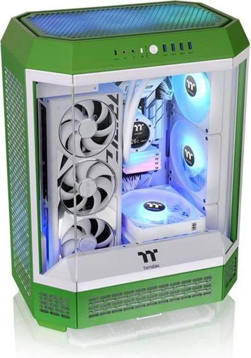 Actual product image Thermaltake The Tower 600 (hellgr?n, Tempered Glass x 3) (ATX, mATX, Mini-ITX)