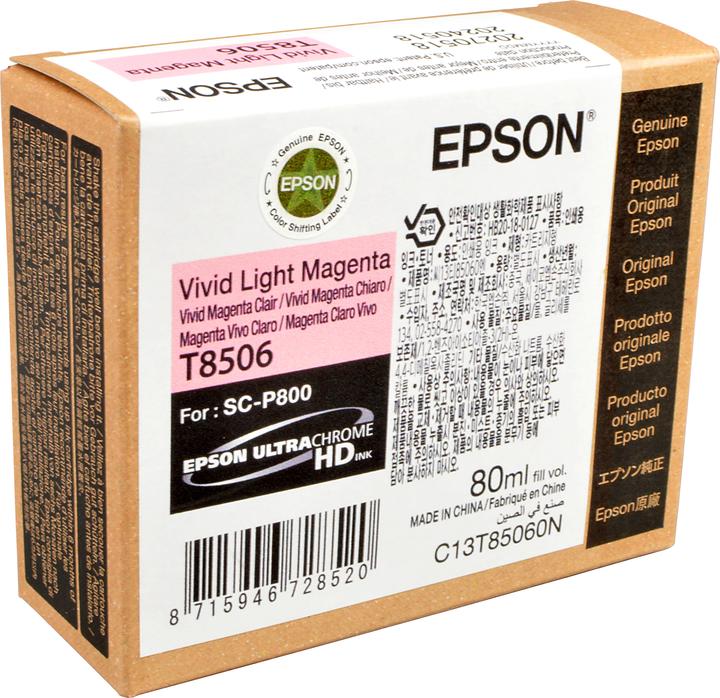Actual product image Epson T8506 UltraChrome HD (LM)