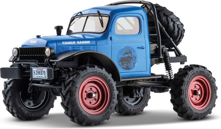 Immagine prodotto FMS FCX24 Power Wagon Mud-Racer 1:24 blu - RTR 2.4GHz (RTR pronto all'uso)