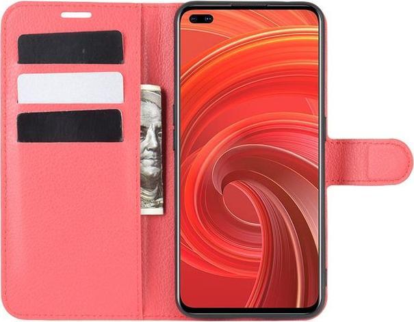 Productafbeelding MU Classic Litchi Leren Boekomslag Serie (Realme X50 Pro 5G)