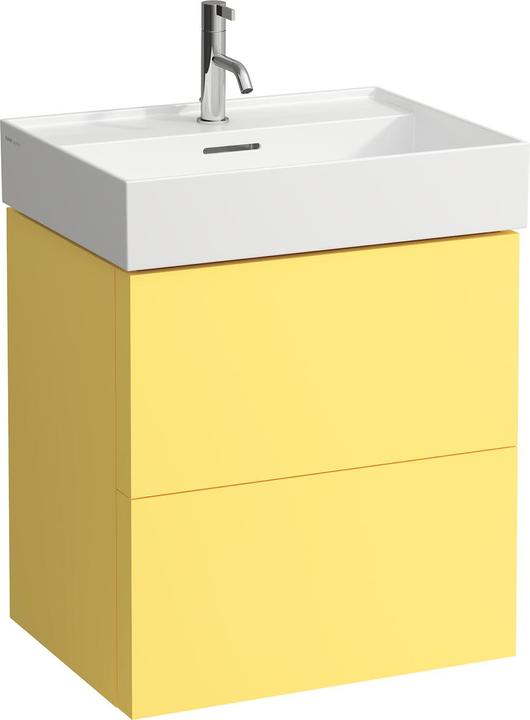Laufen Kartell Waschtischunterbau, 2 Schubladen, 580x450x600mm, für WT H810333/8/9 und H813332/3, H