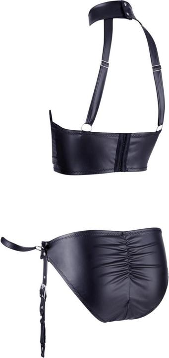 Produktbild Cottelli Collection Ouvert-BH & Straps-Slip (L)