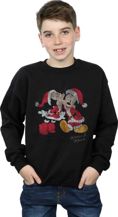Image du produit Disney - Sweat MICKEY AND MINNIE CHRISTMAS KISS - Garçon (152, 158)