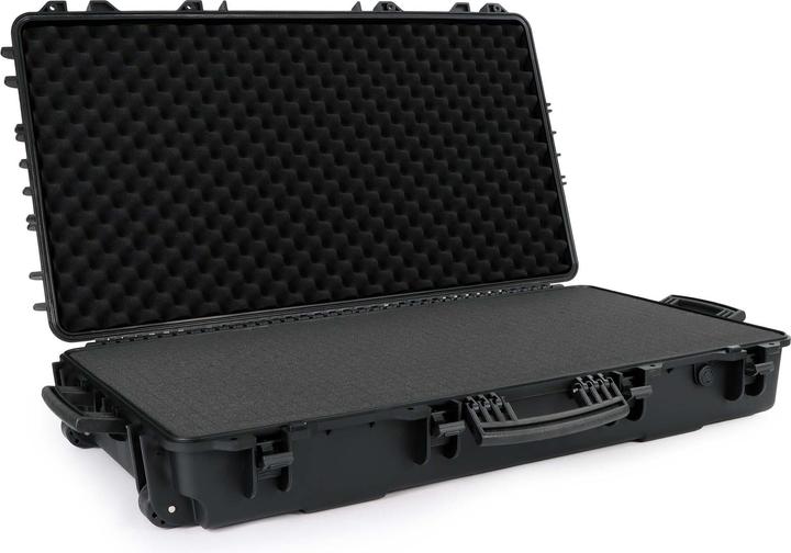 Wiltec Waffenkoffer 101,8x50,3x19cm Langwaffenkoffer Gewehrkoffer Koffer Gewehr