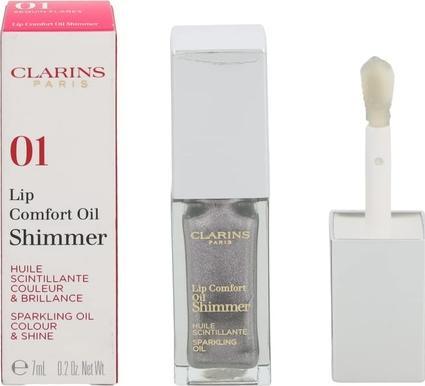 Immagine prodotto Clarins Olio Lip Comfort - Shimmer Sequin Flares 01 (No. 01 - razzi di segnalazione con paillettes)