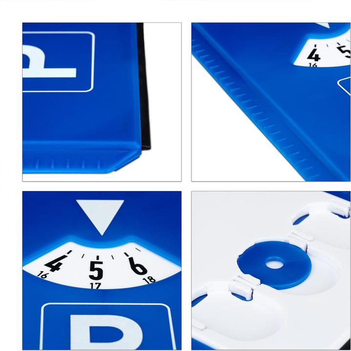 Produktbild Relaxdays 10-Pack Parkscheibe
