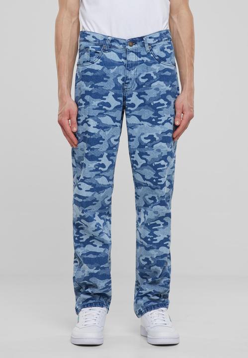Produktbild Urban Classics Laser Camo Printed Jeans - 166813 (32)