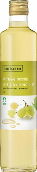 Produktbild Biofarm Weissweinessig Knospe (500 ml)