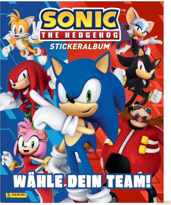 Panini Sonic the Hedgehog Sticker Collection Album *Versions allemandes*.