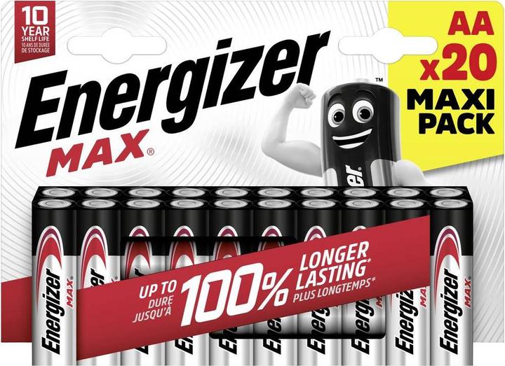 Immagine prodotto Energizer Max (20 pz., AA)