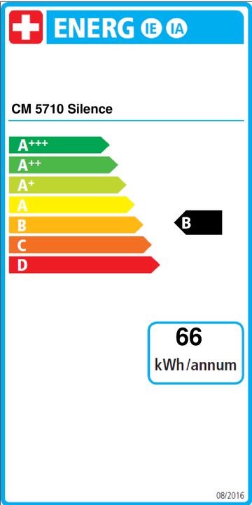 Energy Label Miele CM 5710 (CH plug)