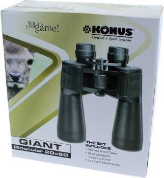 Actual product image Konus Binoculars Giant 20x60 (20 x, 60 mm)