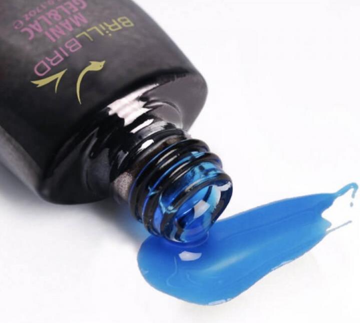 Produktbild BrillBird Tiffany Gel&Lac T1 - Blau 5ml (UV-Gel Lack)
