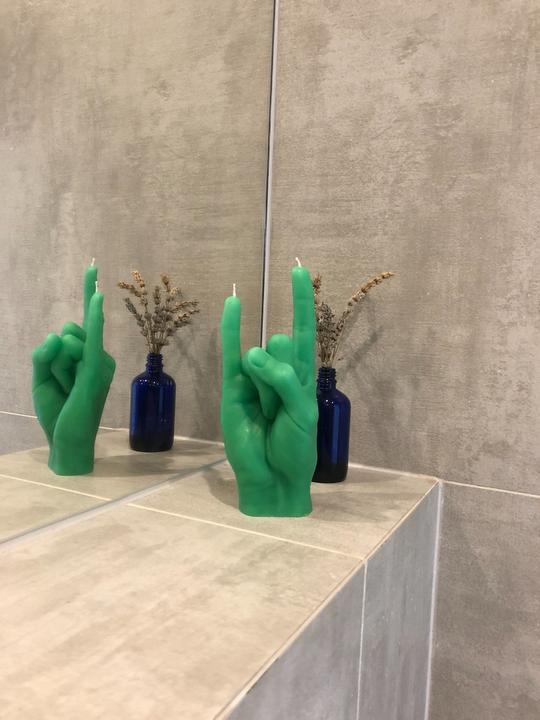 Produktbild Candle Hand You Rock (1 Stk.)