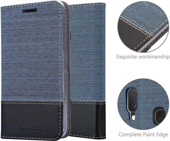 Actual product image Cadorabo Book Jeans Optics Cover (Samsung Galaxy A10e)