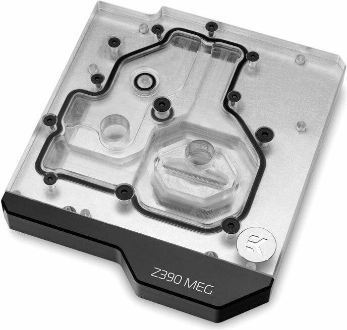 Actual product image EKWB EK Momentum MSI Z390 MEG Ace D-RGB - Acrylic