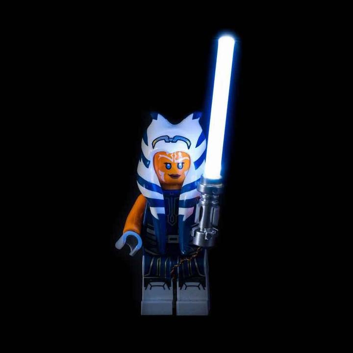 Immagine prodotto Light my bricks Spada laser LEGO® Star Wars con LED blu bianco (con cavo di 5 cm)