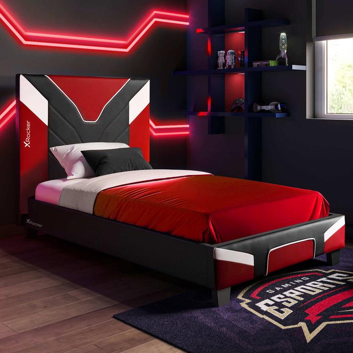 Actual product image X Rocker Xrocker Cerberus Mkii gaming bed red (90 x 190 cm)