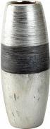 IKO Vase round "silver / anthracite" h = 29.5cm d = 11 (1 x)