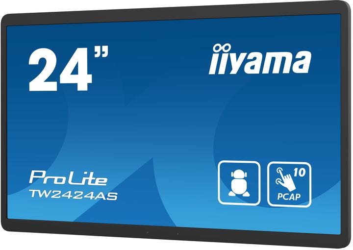 Actual product image iiyama TFT touch 23.8/60.5cm ProLite TW2424AS-B1 *black* 16:9 (1920 x 1080 pixels, 23.80")