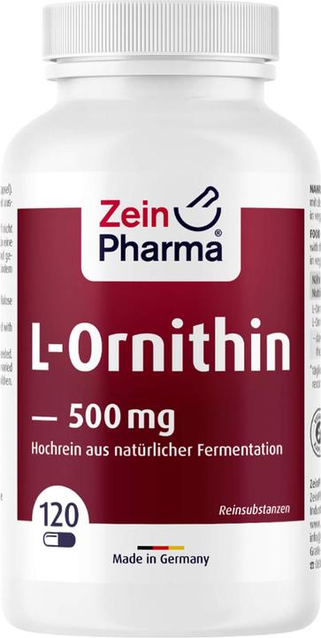 Produktbild Zein Pharma L-Ornithin (120 Stück, Kapseln)