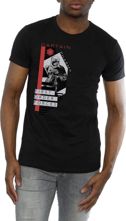 Actual product image Star Wars Mens The Last Jedi Captain Phasma T-Shirt (XL)