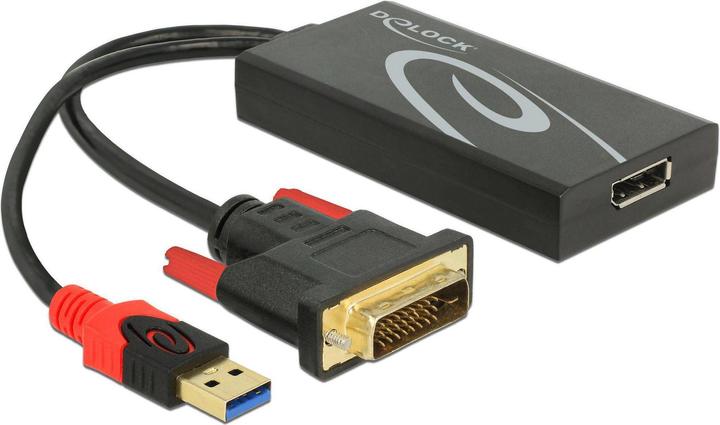 Delock DVI to (DP, 13.50 cm)
