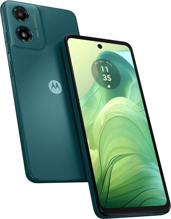 Produktbild Motorola Moto G04 (128 GB, Sea Green, 6.56", Dual SIM, 16 Mpx, 4G)