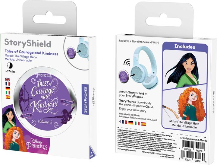 Immagine prodotto Onanoff StoryShield Disney Mulan e Merida (Tedesco, Francese, Italiano, Inglese, Spagnolo)