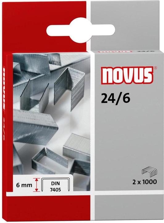Novus 24/6 DIN Staple (2000 x)