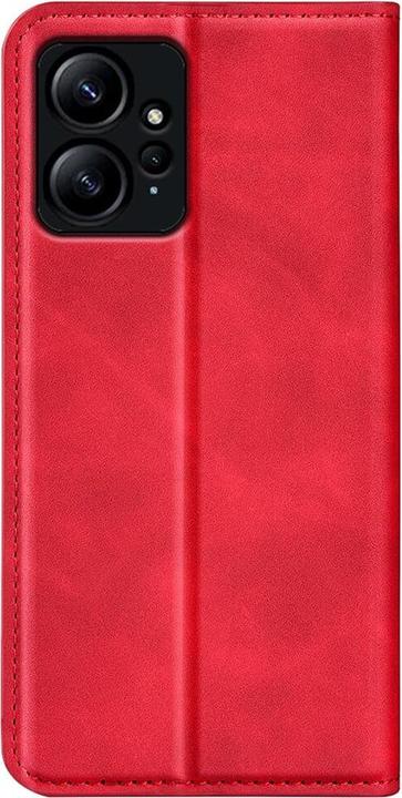 Actual product image Cover-Discount Xiaomi Redmi Note 12 4G - Stand Flip Case Cover red (Xiaomi Redmi Note 12)